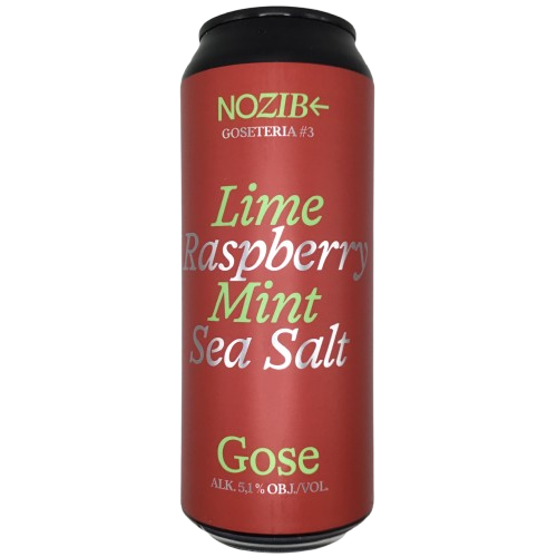 GOSETERIA #3 Lime + Raspberry + Mint + Sea Salt