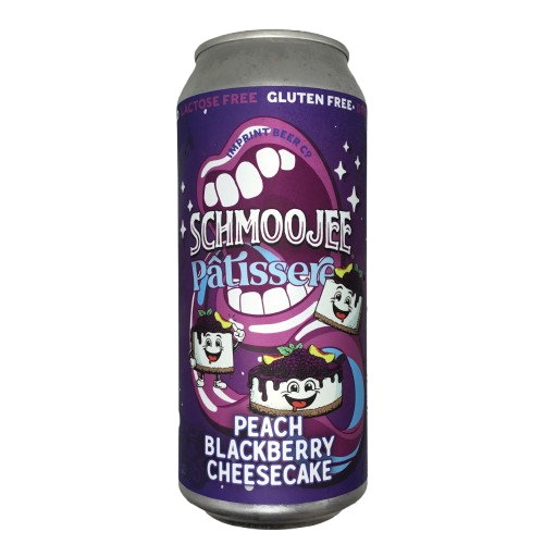 Schmoojee Pâtisserie Peach Blackberry Cheesecake