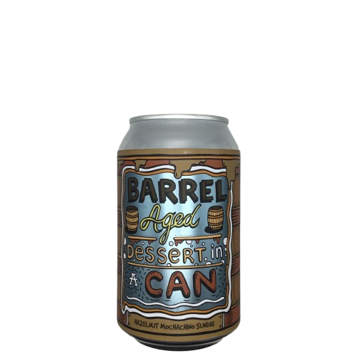 Barrel Aged Dessert In A Can - Hazelnut Mochachino Sundae