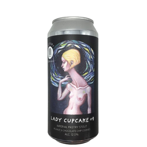 Lady Cupcake #9 (Peanut & Chocolate Chip Cookie)