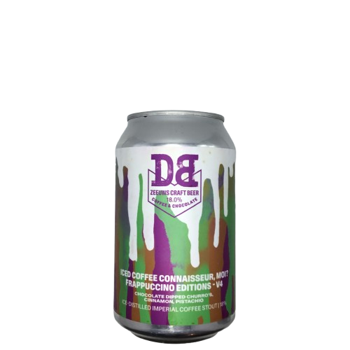 Iced Coffee Connaisseur, Moi? - Frappuccino Editions V4 Chocolate Dipped Churro's, Cinnamon, Pistachio