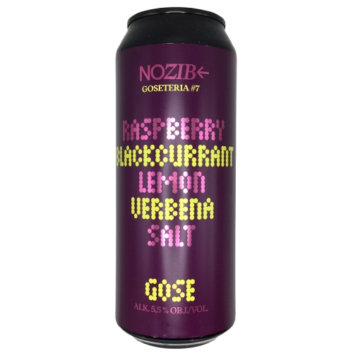 GOSETERIA #7 Raspberry + Blackcurrant + Verbena + Lemon + Salt